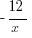 -12/x